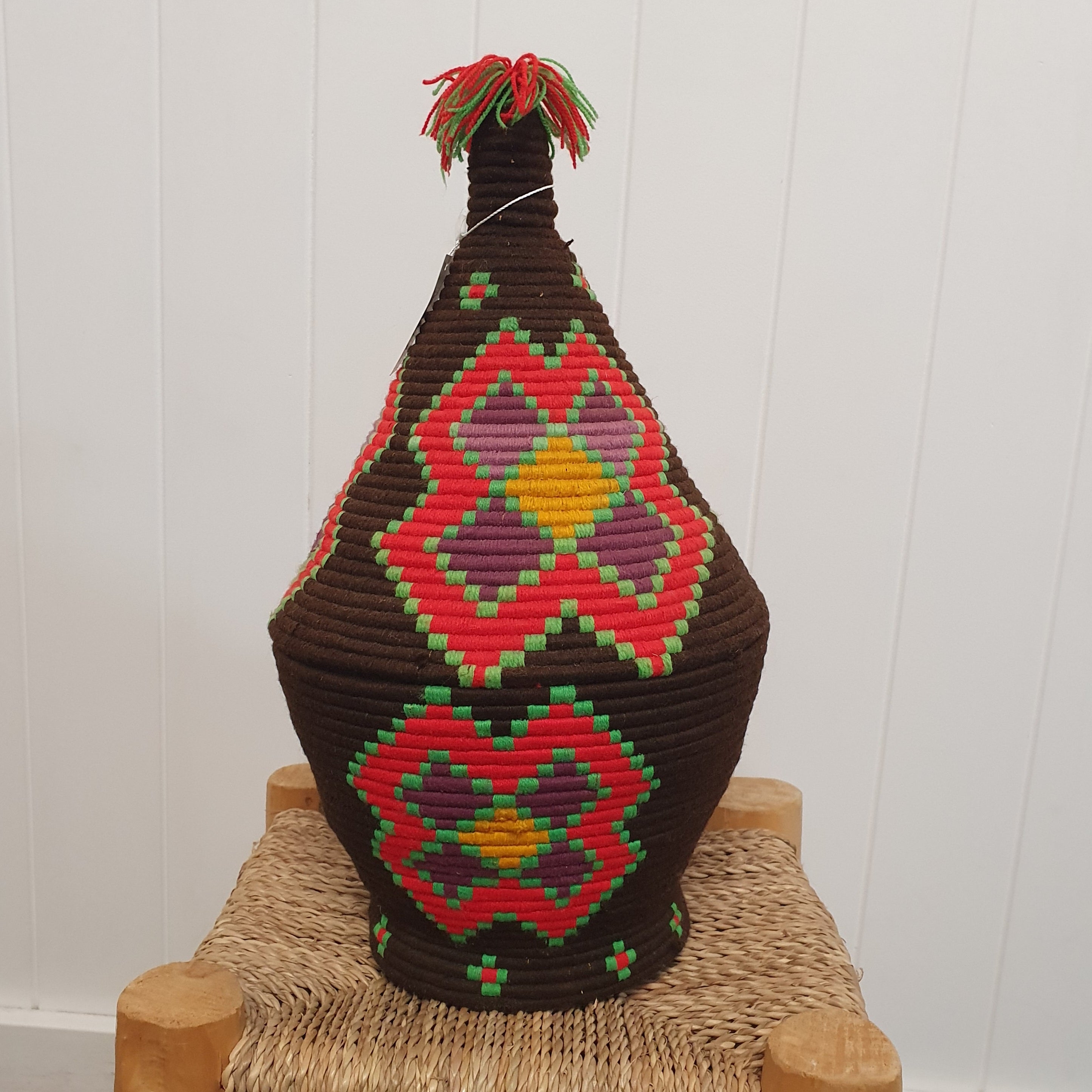 Moroccan Woven Bread Basket