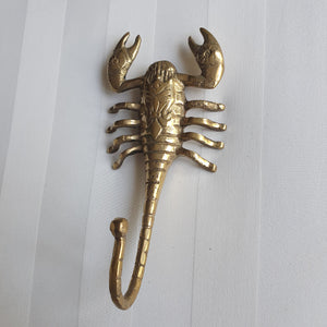 Scorpion Wall Hook Bronze