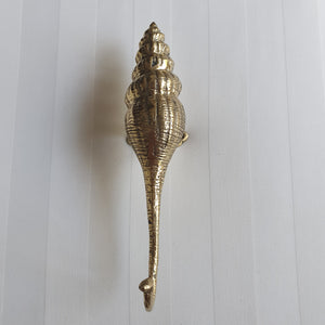 Shell Wall Hook Bronze