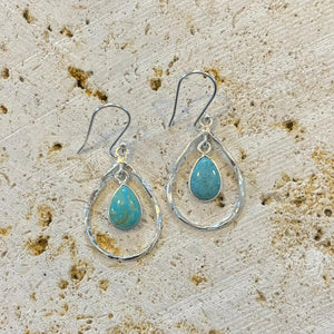 Sky Silver Earrings