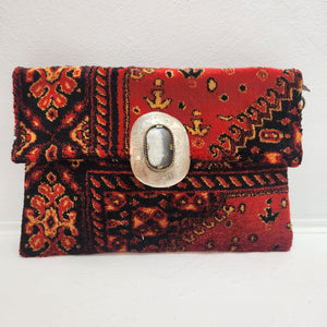 Zara Clutch // Fire Red