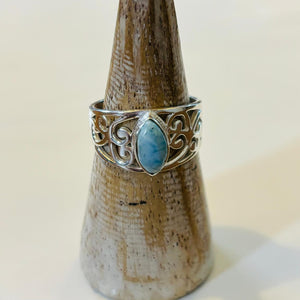 Sterling Silver Stone Rings