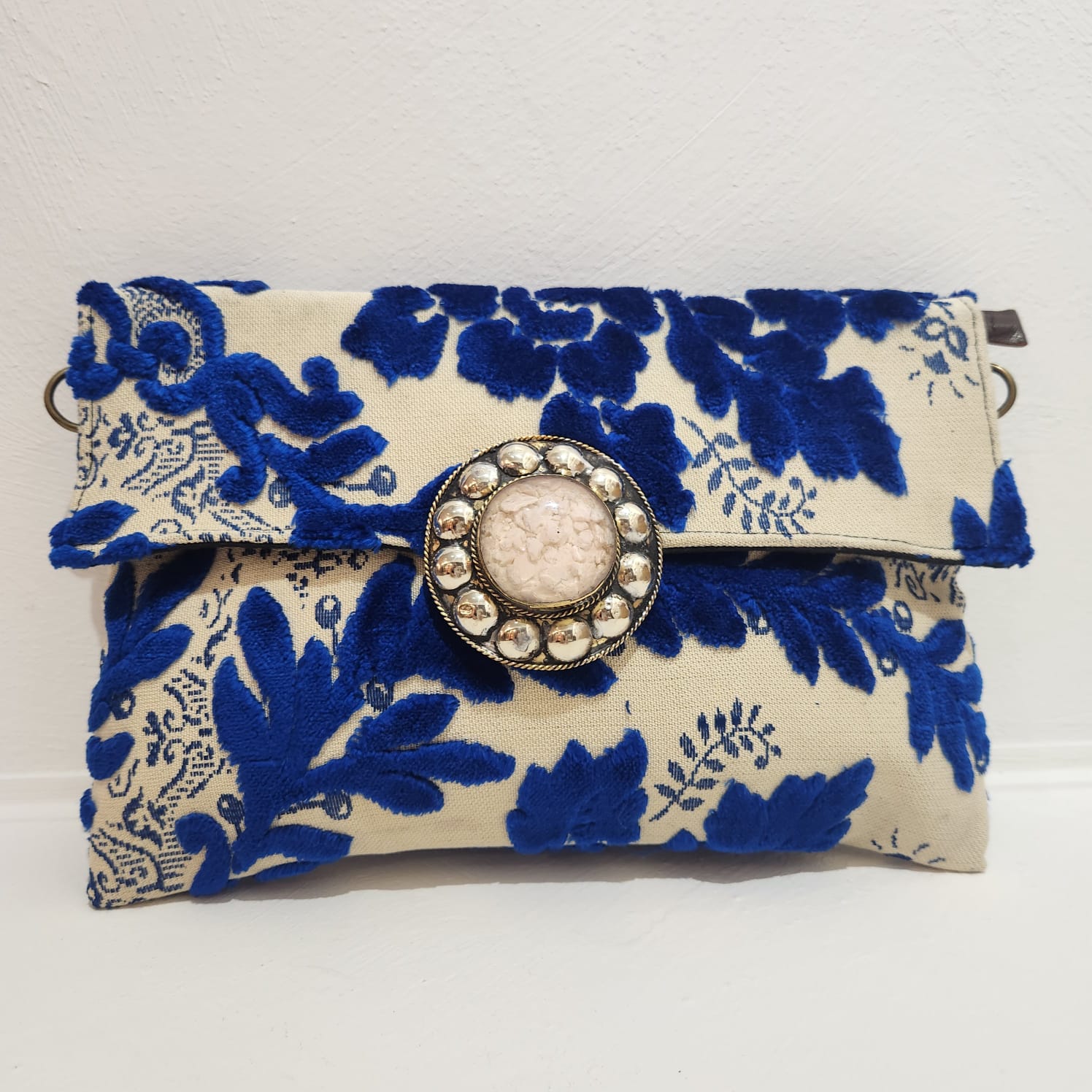 Zara Clutch // Royal Blue