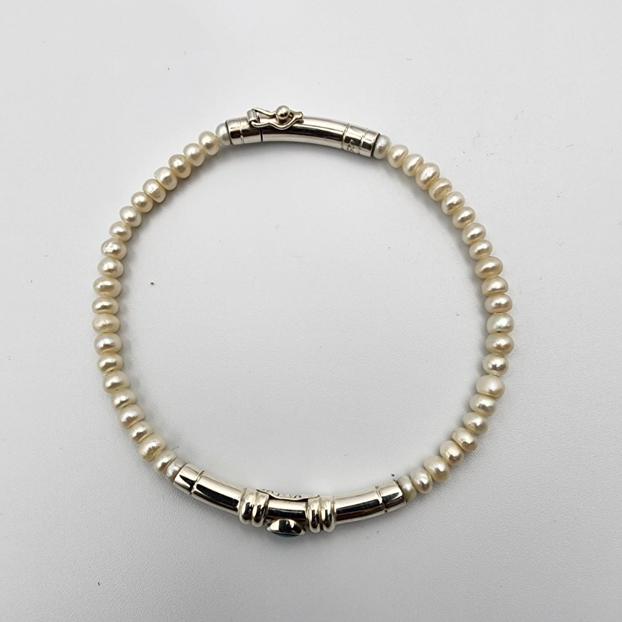 Sterling Silver Pearl Bracelets