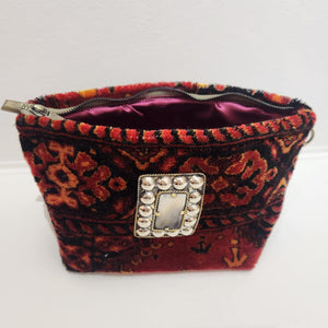 Amira Clutch // Fire Red