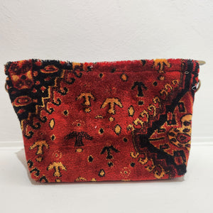 Amira Clutch // Fire Red